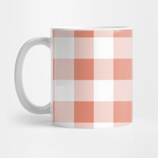 Northeastern farmer pattern orange Mug